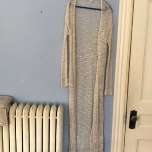 Drapey, maxi cardigan